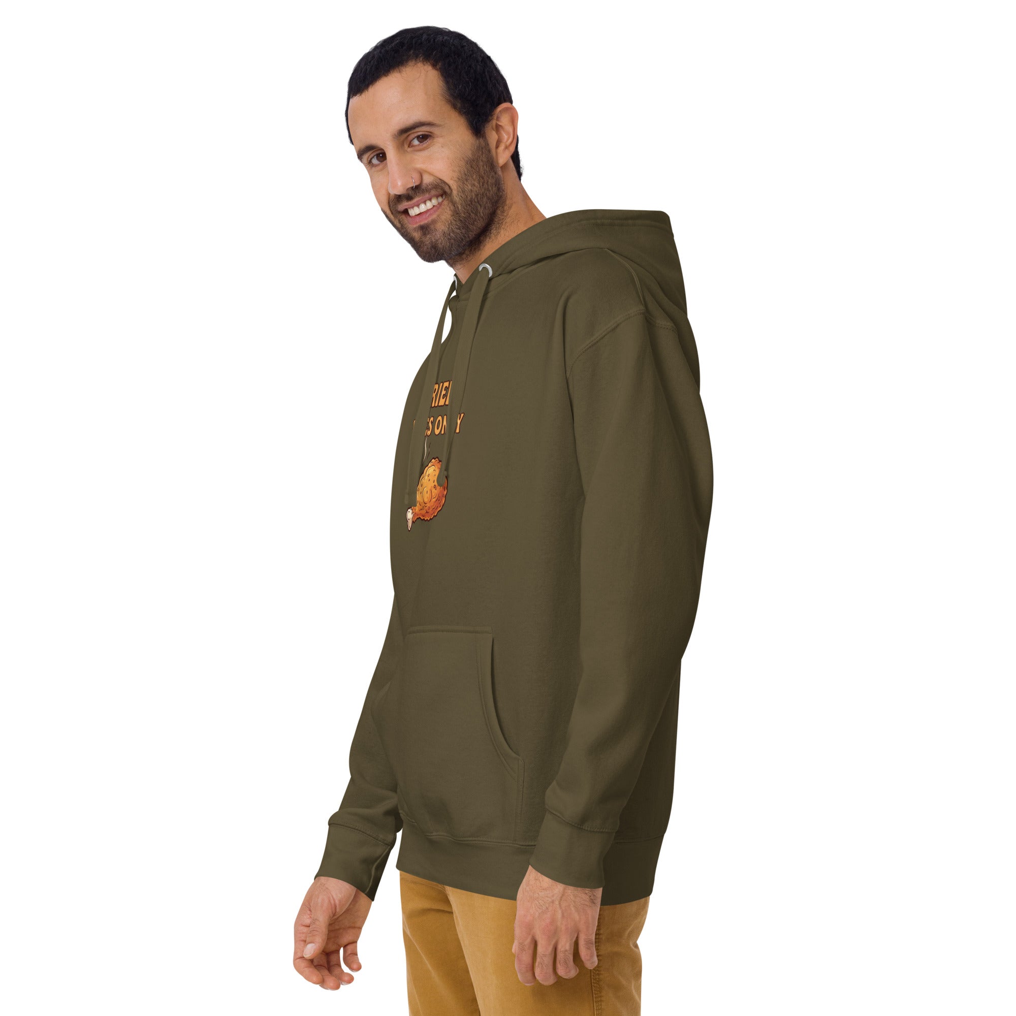 Fried Vibes Only Unisex Hoodie